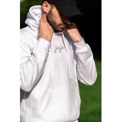 Hoodies JUJE Prototype Logo bleu-rose