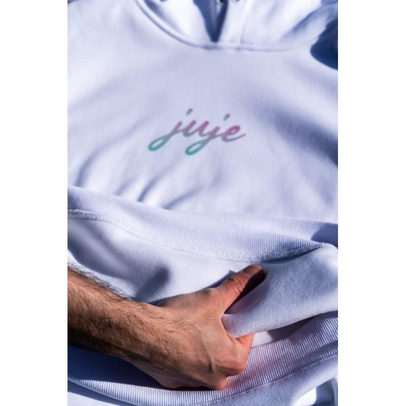 Hoodies JUJE Prototype Logo bleu-rose Hoodies JUJE Prototype Logo bleu-rose