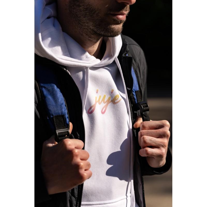 Hoodies JUJE Prototype Logo bleu-rose Hoodies JUJE Prototype Logo bleu-rose